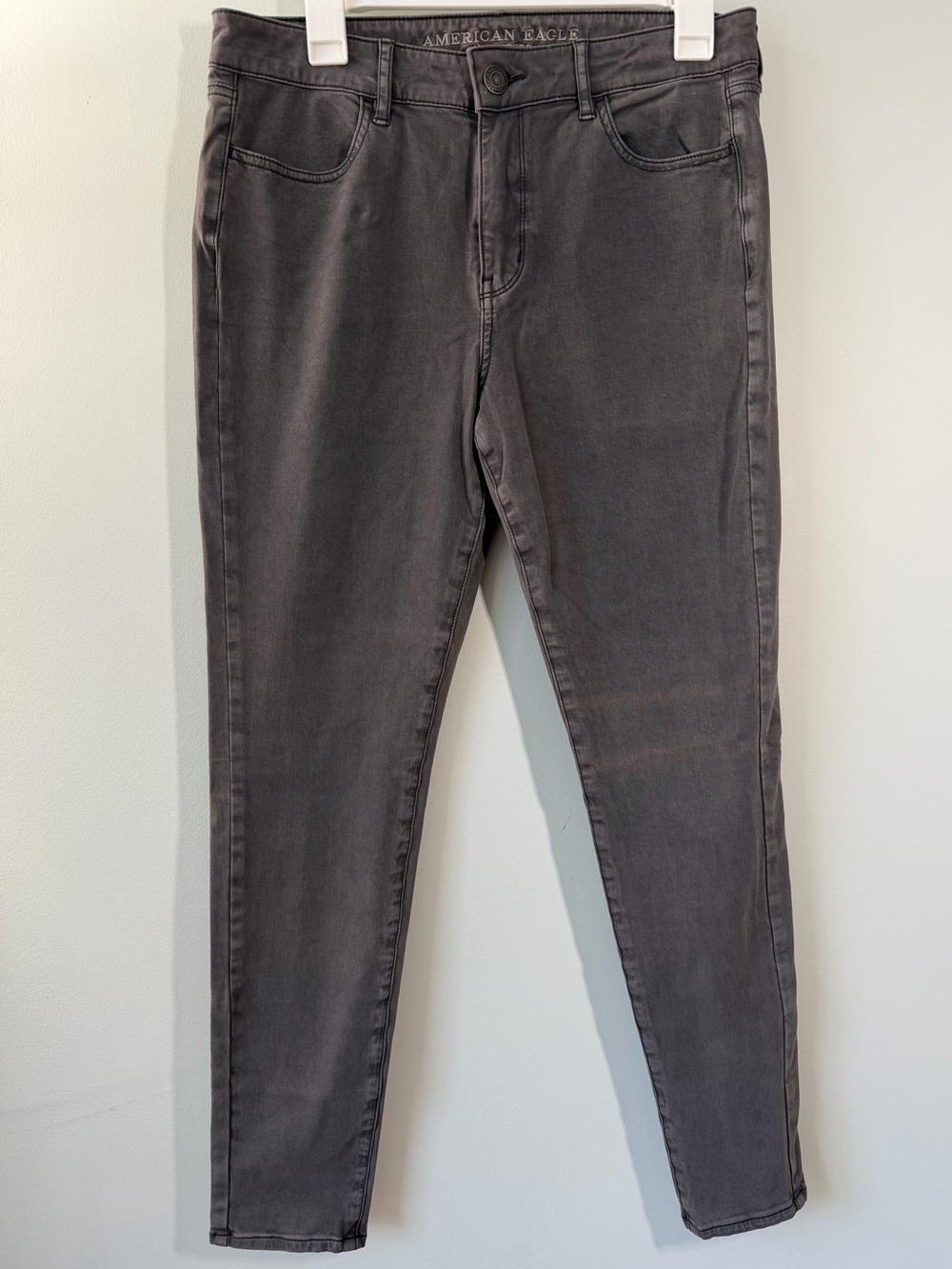 American Eagle Outfitters Women’s Charcoal Hi-Rise Jeggings